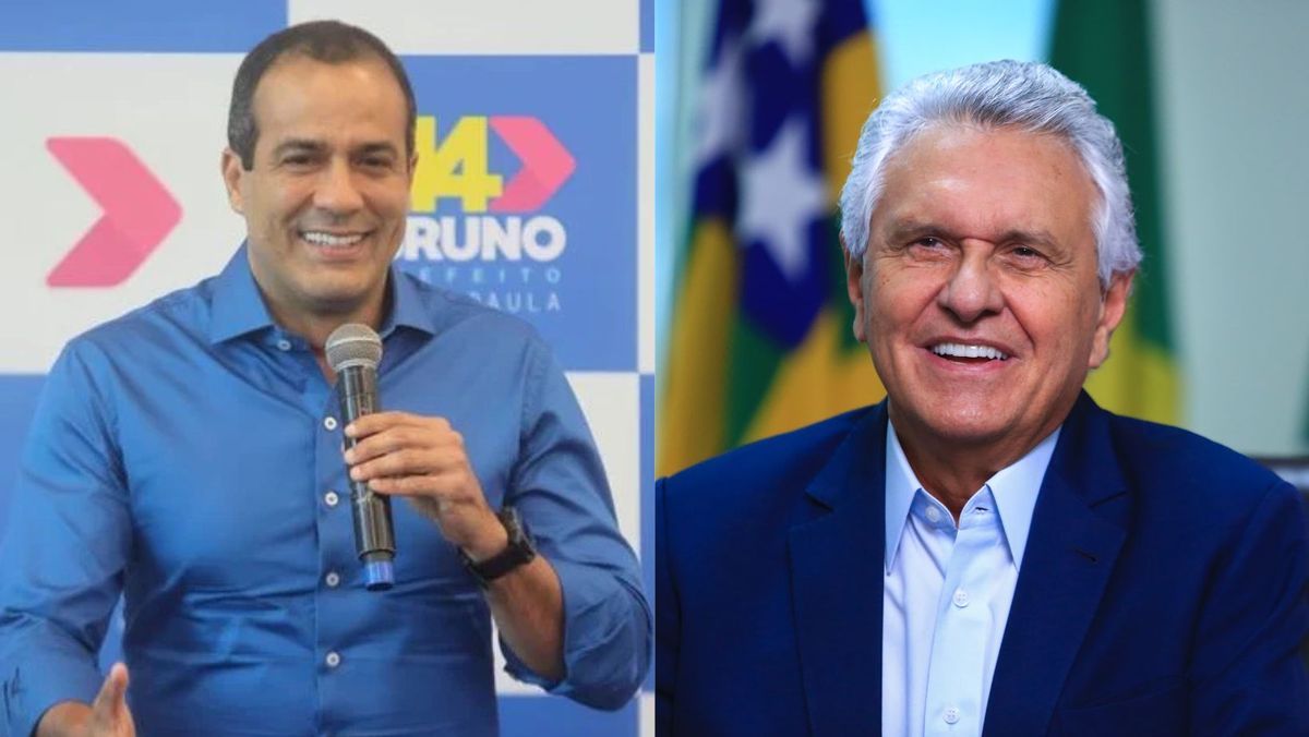 Bruno Reis e Ronaldo Caiado