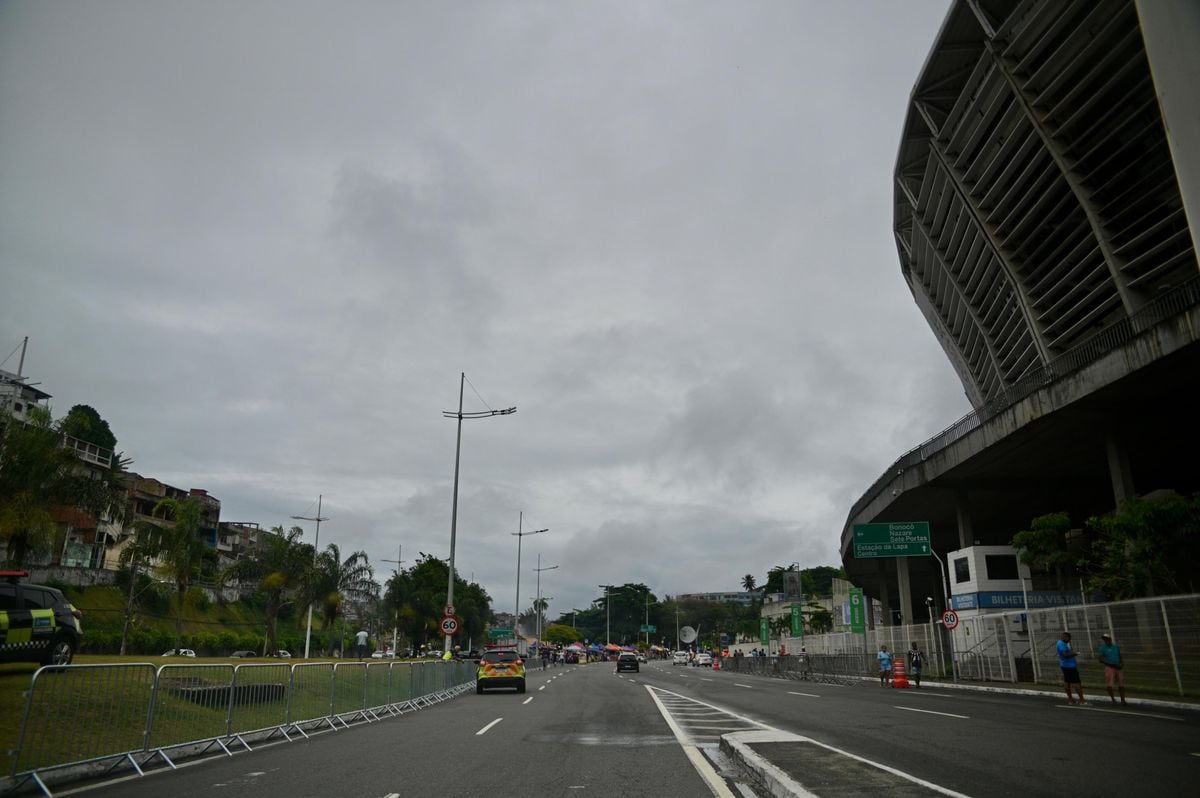 Mal tempo em Salvador