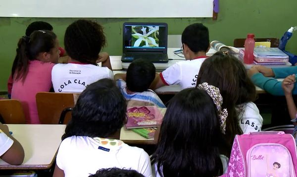 De cada 100 crianças baianas, 97 ingressam na pré-escola, seja na rede pública ou privada por Reprodução/TV Brasil