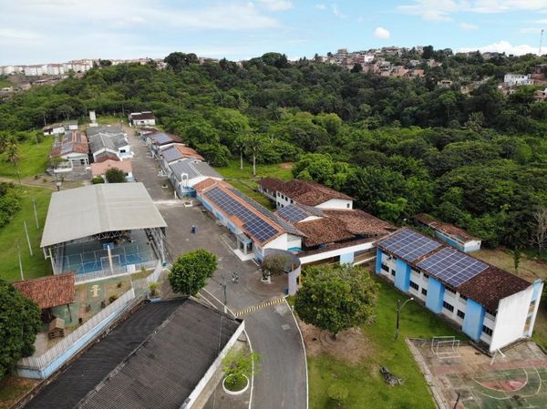 Sistema solar instaurado no Hospital Santo ANtônio