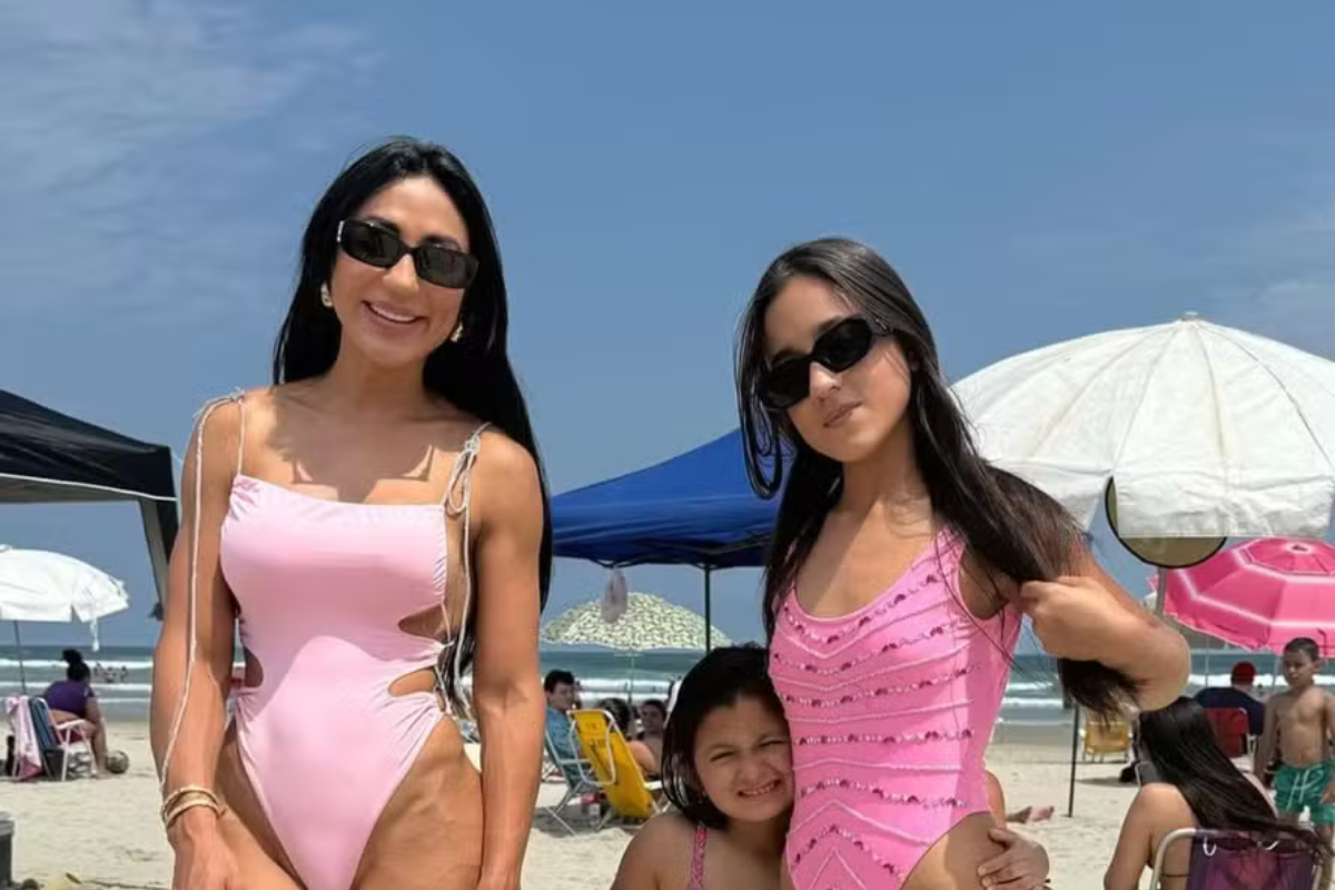 Dayanne Bezerra e Kethlyn Bezerra, sobrinha de Deolane Bezerra por Reprodução