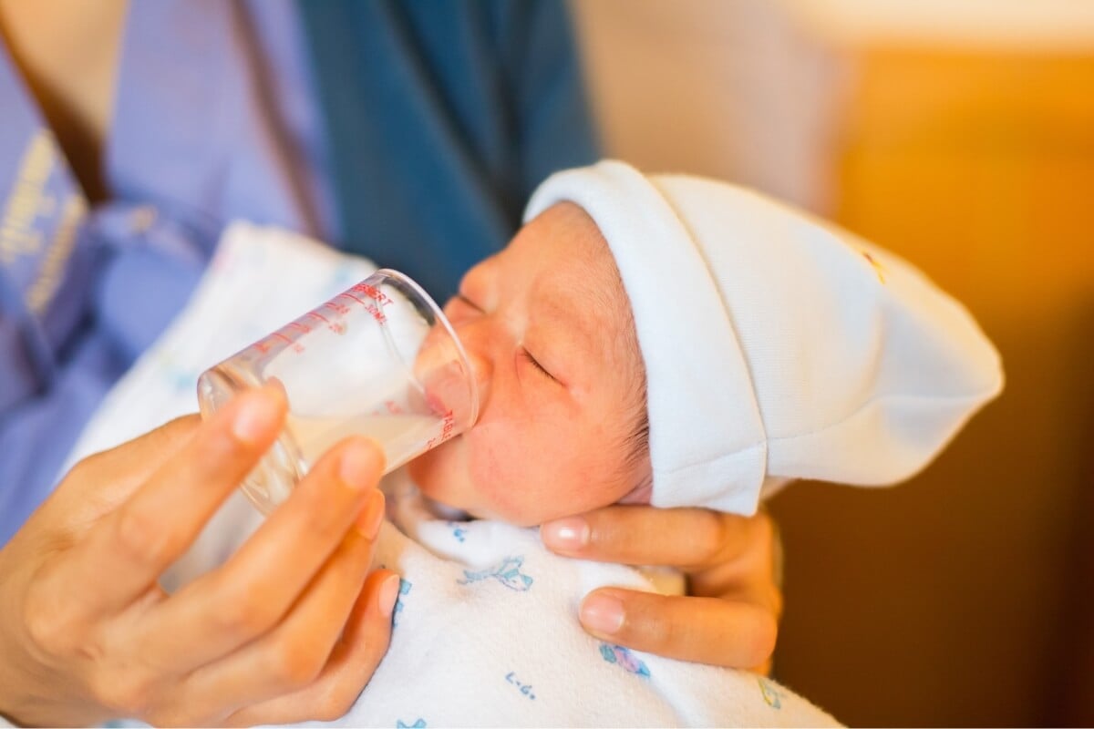 O leite materno fornece todos os nutrientes que o bebê precisa para se desenvolver (Imagem: happybas | Shutterstock) 