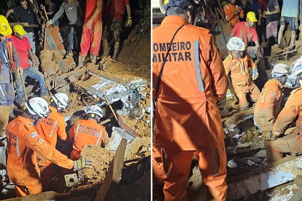 Equipe busca por jovem há mais de 10 horas