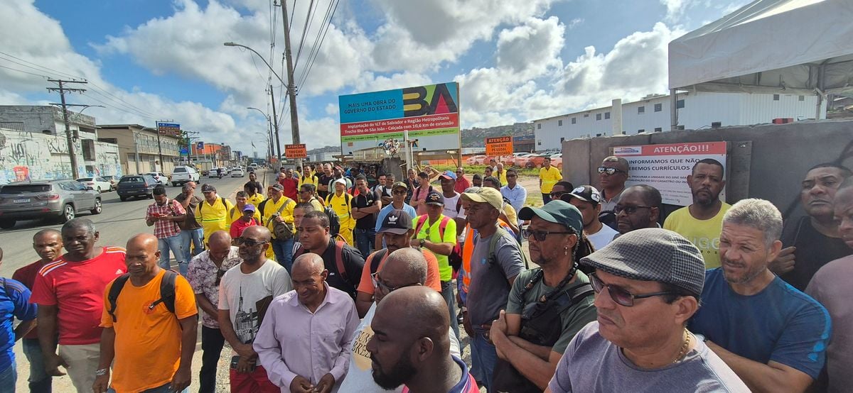 Protesto na Calçada