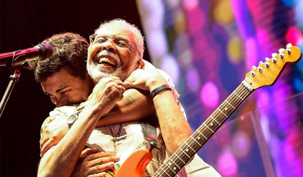 Gil e Xamã por Divulgação