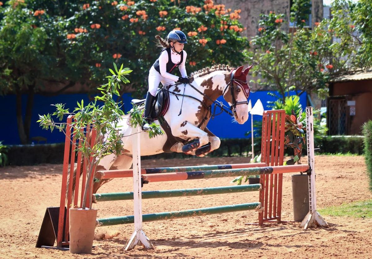 Beatriz Garcez, campeã do circuito de hipismo Norte Nordeste