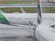 Imagem - Aviões da Latam colidem durante manobra no pátio do aeroporto de Congonhas