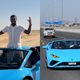 Imagem - Davi Brito ostenta carro de luxo em Dubai ao lado da irmã