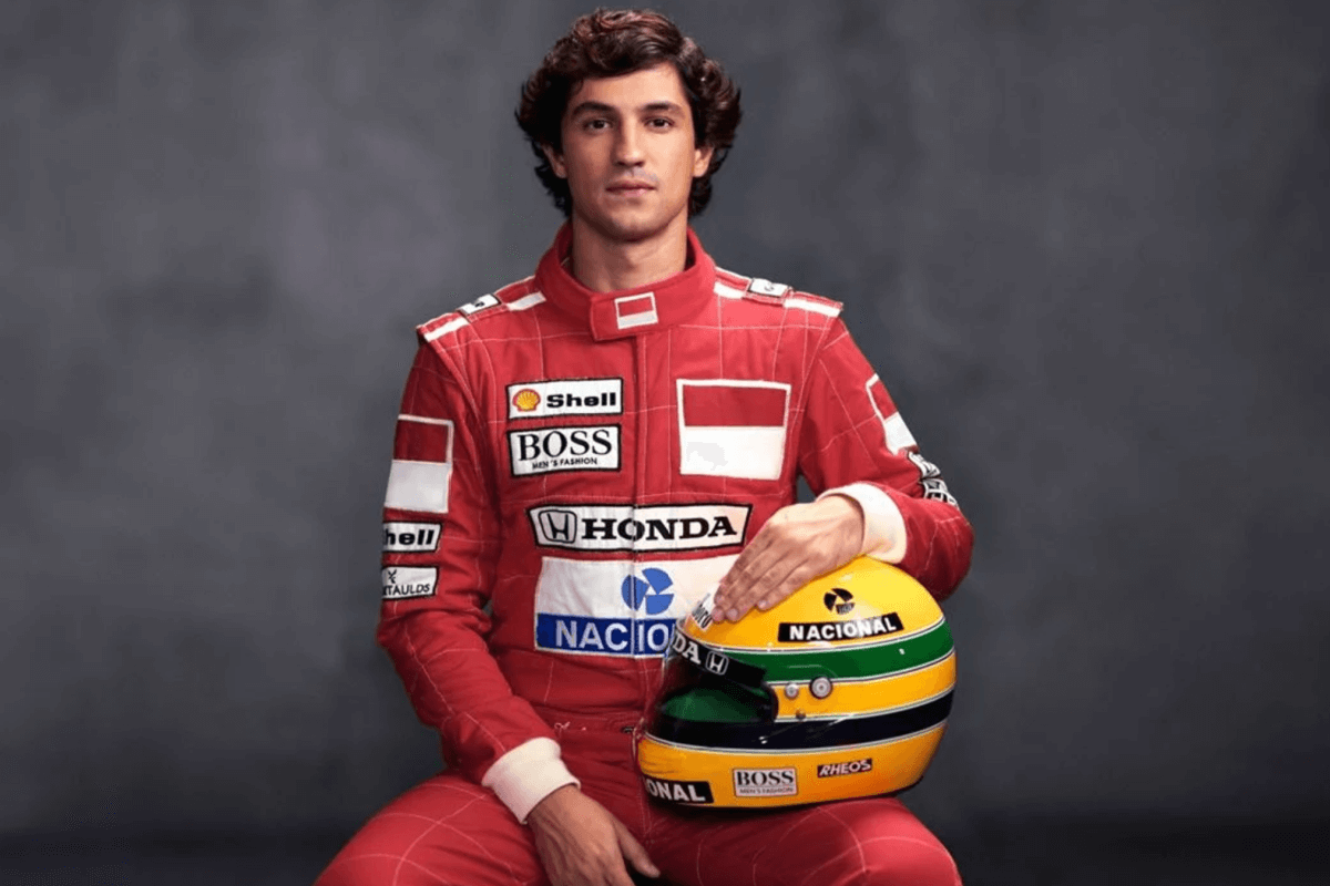 A série da Netflix mergulha na carreira e na vida pessoal de Ayrton Senna, trazendo emoção para os fãs (Imagem: Divulgação | Netflix)