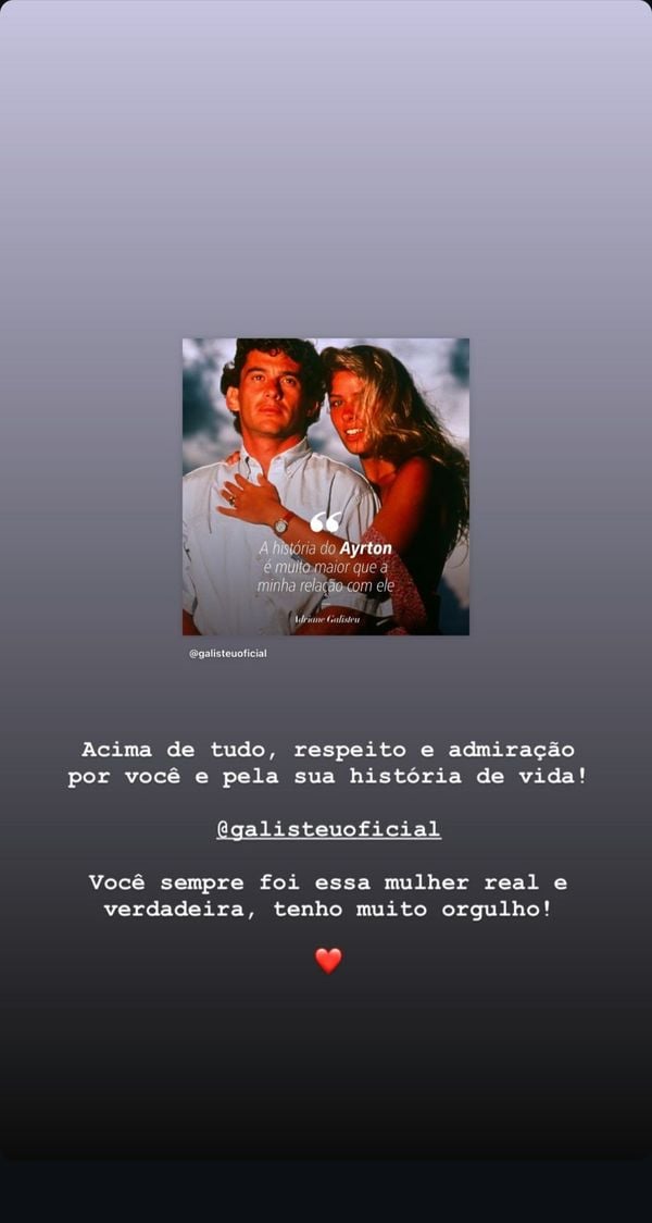 Stories do empresário Alexandre, marido de gALISTEU