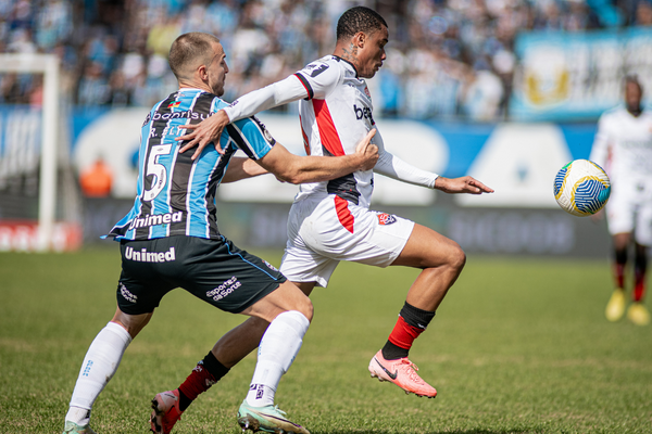 Vitória e Grêmio durante o primeiro turno