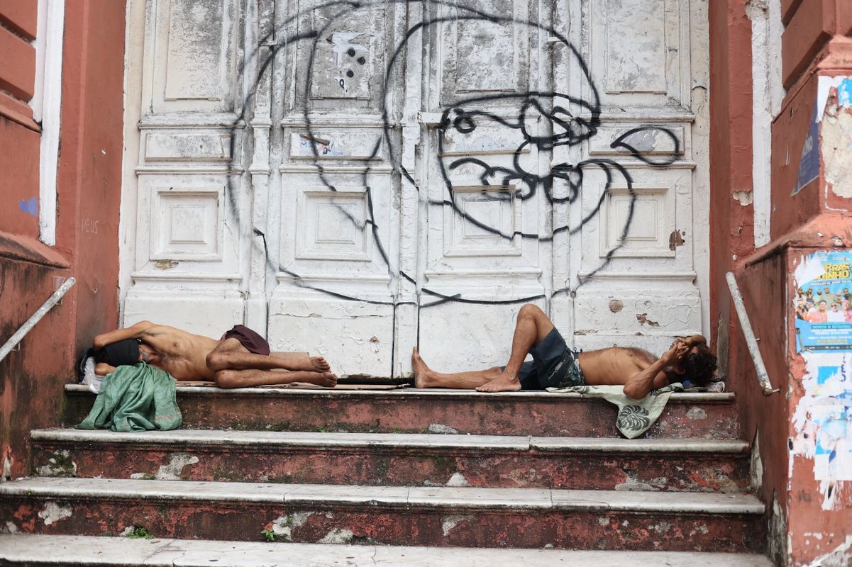 Pessoas em situação de rua em Salvador