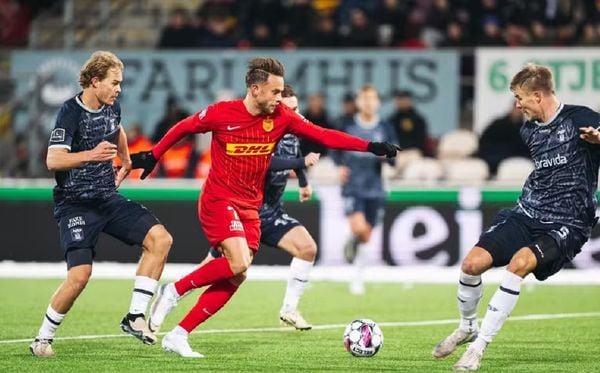 Jogo entre AGF e Nordsjaelland