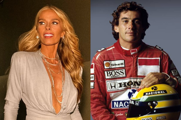 Adriane Galisteu e Ayrton Senna