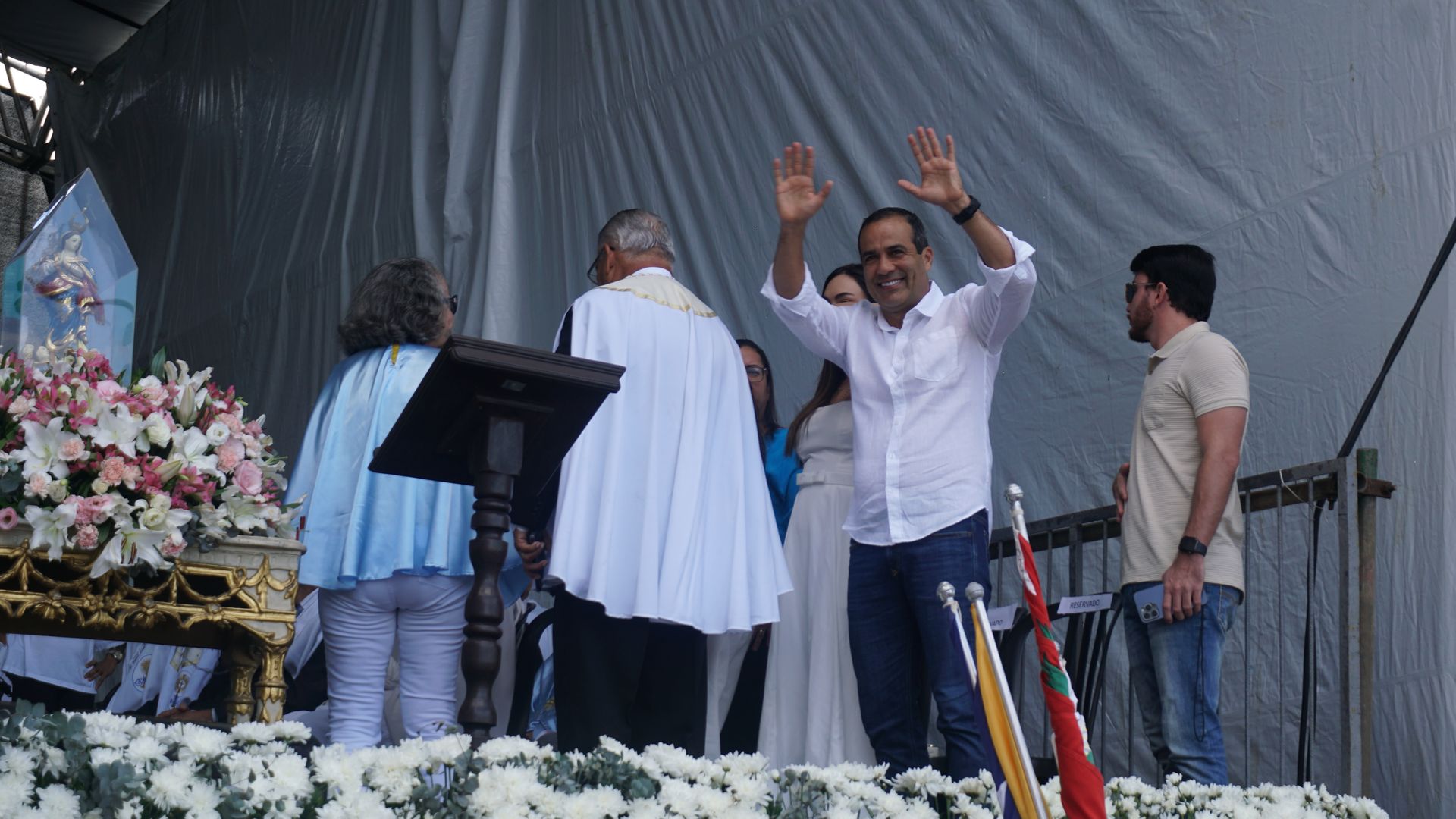 Imagem - Bruno Reis celebra Nossa Senhora da Conceição da Praia: ‘Esperança de dias melhores’