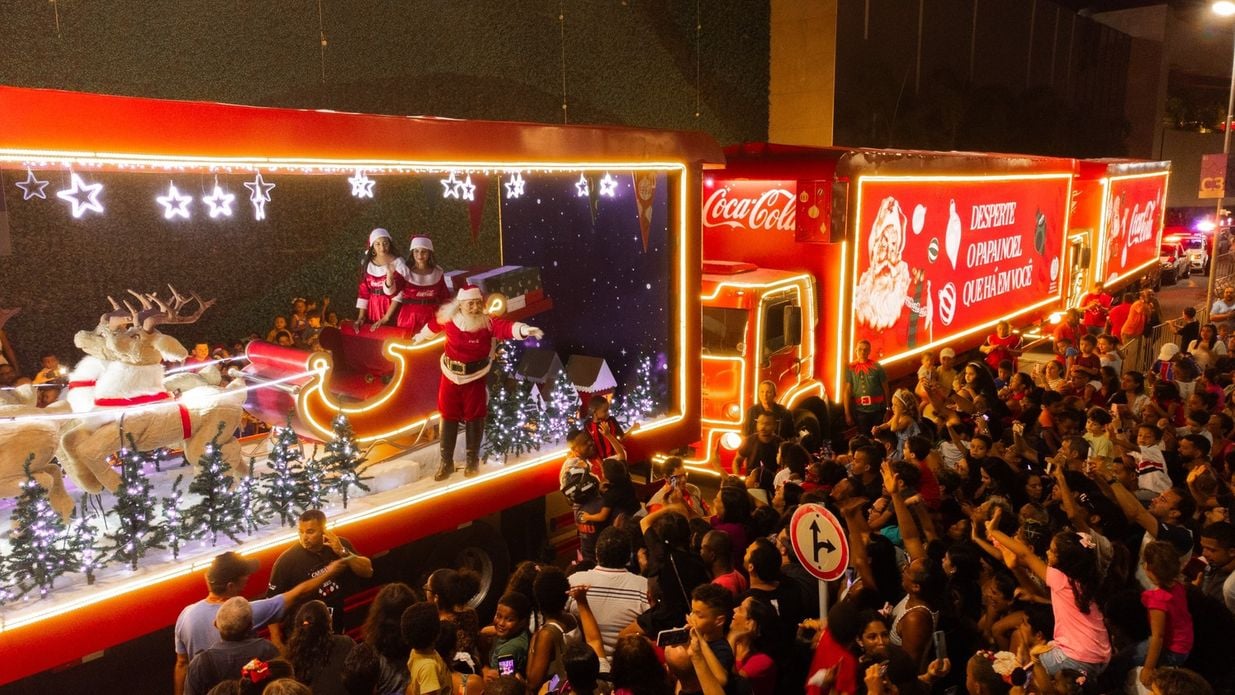 Imagem - Última Caravana de Natal da Coca-Cola acontece nesta segunda (9) em Salvador