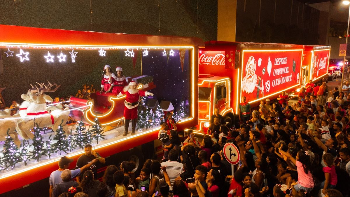 Caravana da Coca-cola em Salvador por Divulgação