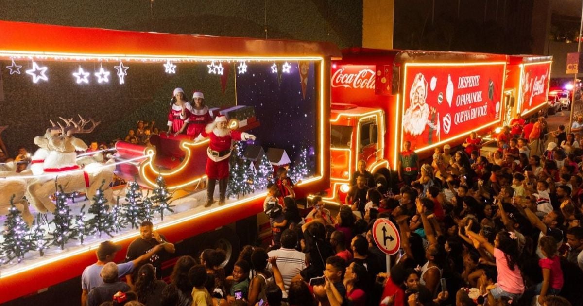 Imagem - Caravana da Coca-Cola é interrompida, e população reclama: 'Cadê o Papai Noel?'