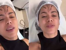 Imagem - Anitta compartilha vídeo sob efeito de medicação antes de procedimento e diverte fãs