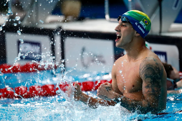 Guilherme Caribé nos 100m livre