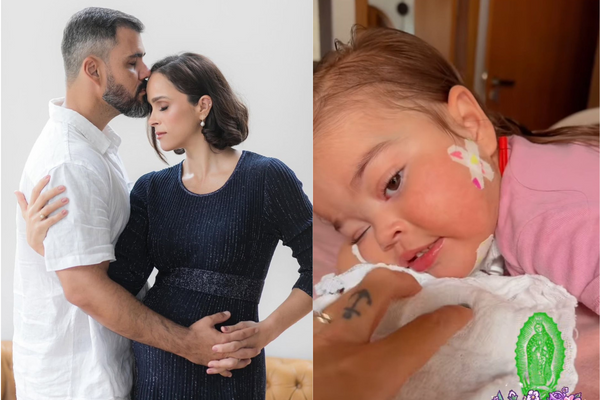Juliano Cazarré e Letícia Cazarré / Maria Guilhermina