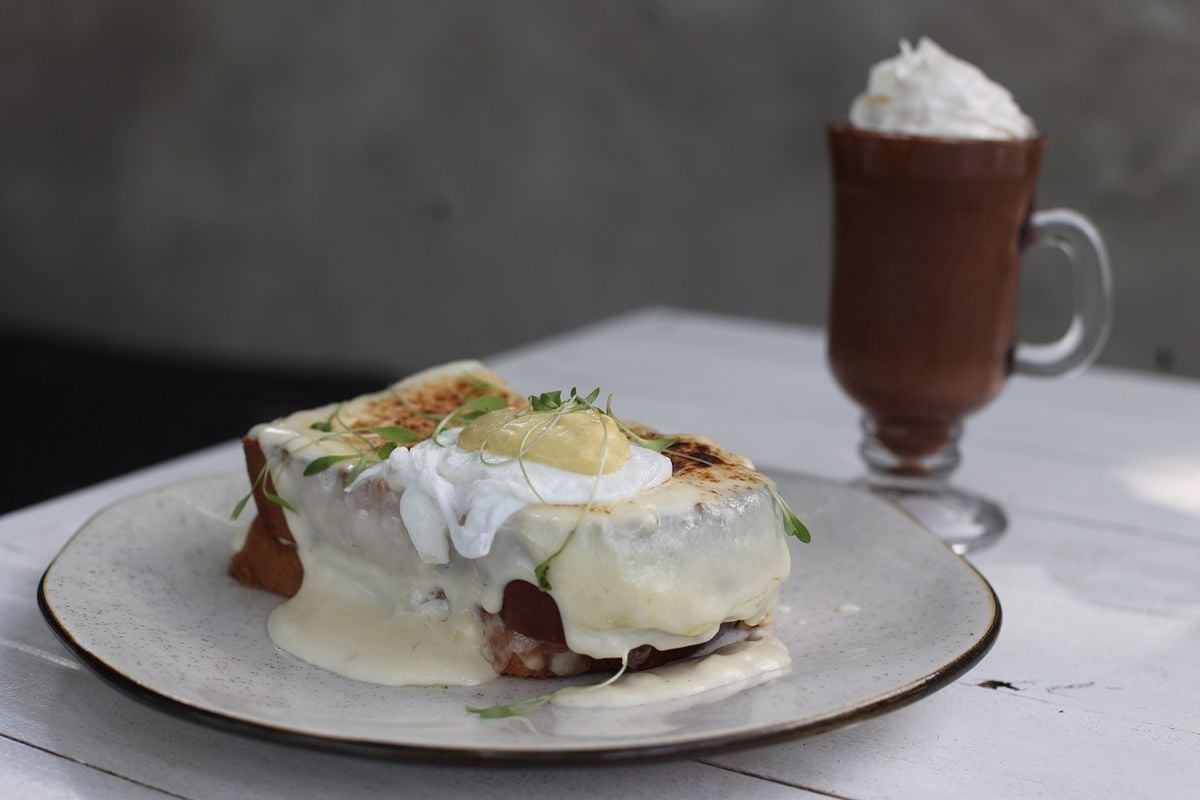 
Frappuccino de Nutella e Croque Monsier/ Lar Café Bistrô  
