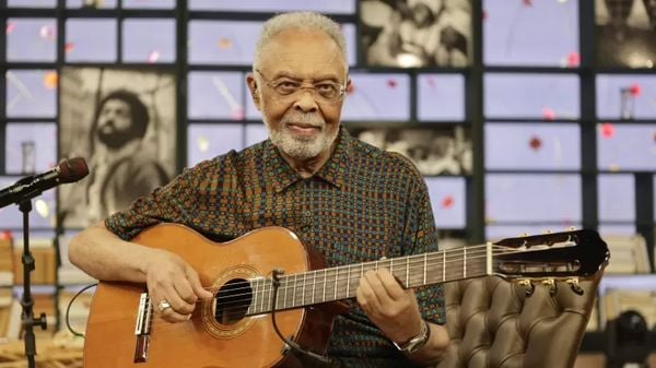 Gilberto Gil no Conversa com Bial