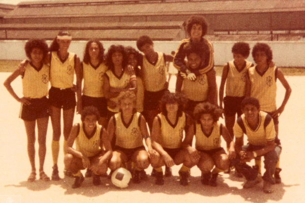 Time feminino do Ypiranga pelo qual Dilma jogava