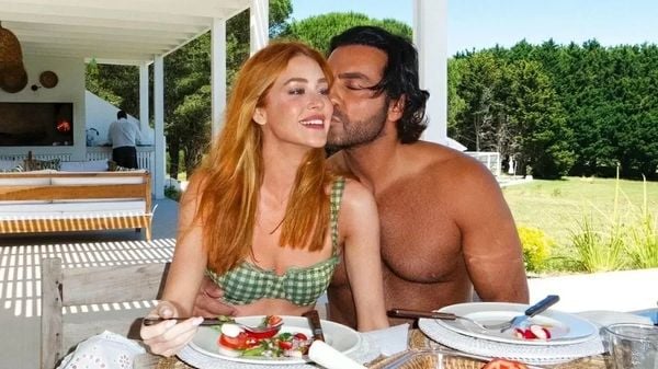 Marina Ruy Barbosa e o noivo, Abdul Fares