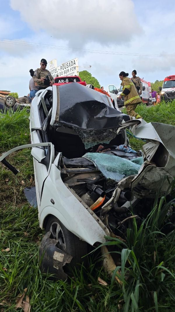 Acidente no sul da Bahia causou a morte de um bebê e deixou seis feridos