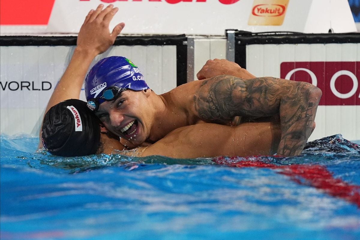 Guilherme Caribé é medalha de prata no Mundial de piscina curta