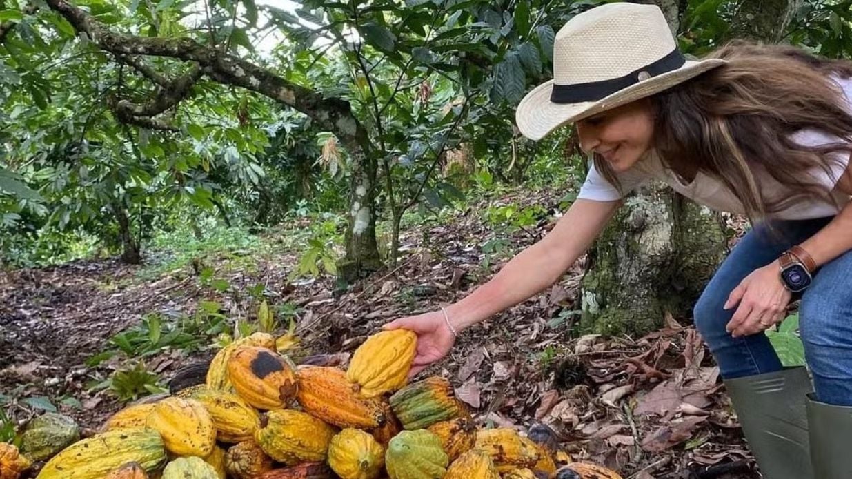 Imagem - Ticiana Villas Boas assume fazenda de cacau da família no litoral da Bahia