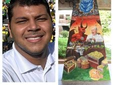 Imagem - Deputado estadual aciona Ministério Público contra pintura na Ufba: 'Intolerância religiosa'