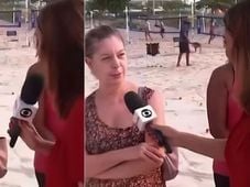 Imagem - 'Não dou entrevista para a Globo' responde idosa para repórter no ao vivo