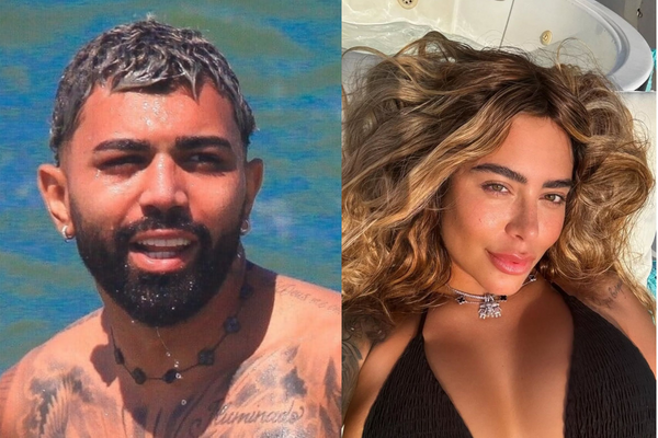 Gabigol e Rafaella Santos