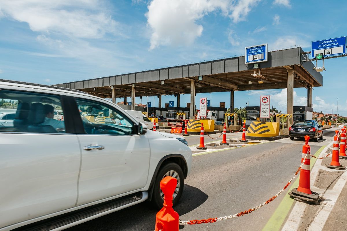 Movimento de carros no fim de ano