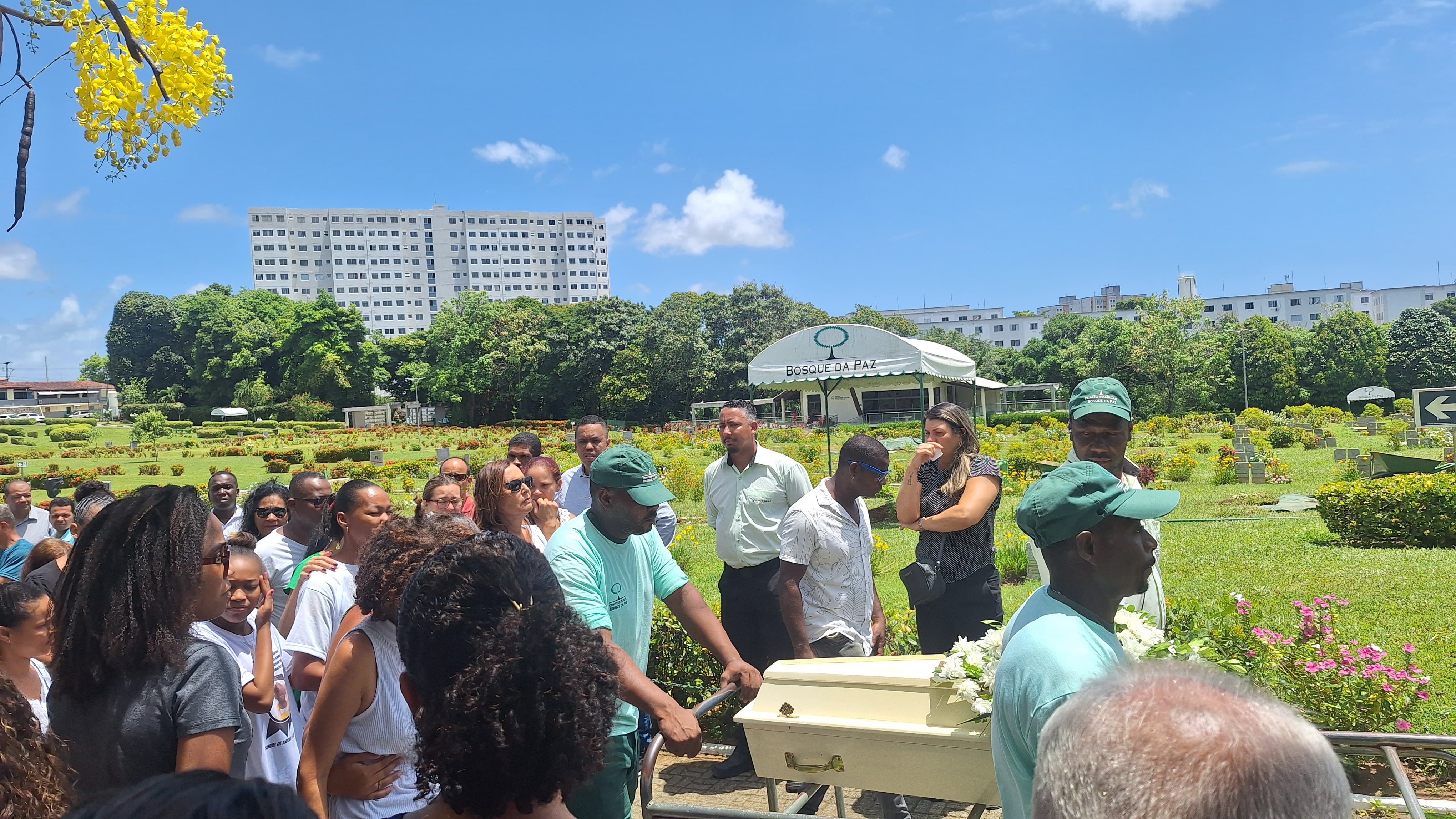 Samuel de Andrade estava em casa quando foi atingido por uma bala perdida por Maysa Polcri/CORREIO