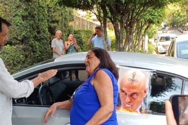 Maria Cristina foi presa em flagrante depois de chamar de 