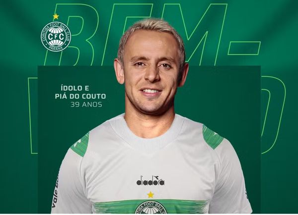 Rafinha foi anunciado como novo reforço do Coritiba 