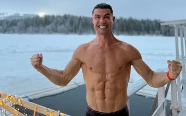 Cristiano Ronaldo na Lapônia