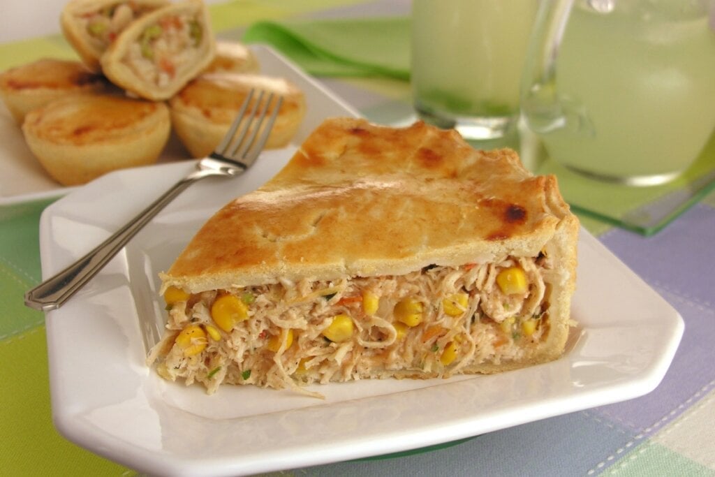 Empadão de frango (Imagem: Stela Handa | Shutterstock) por Imagem: Stela Handa | Shutterstock