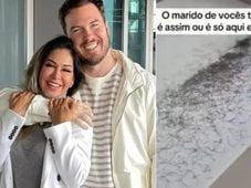 Imagem - Maira Cardi expõe intimidade de Thiago Nigro e irrita marido