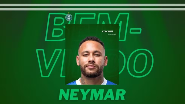 Anúncio de Neymar pelo Coritiba