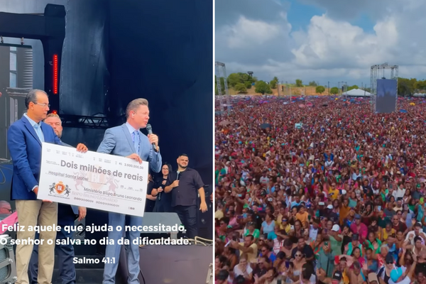 Bispo Bruno Leonardo lota Parque em Salvador