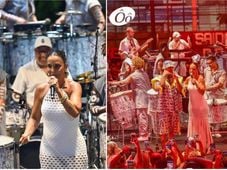 Imagem - Ivete Sangalo faz participação especial em ensaio da Timbalada e leva público ao delírio