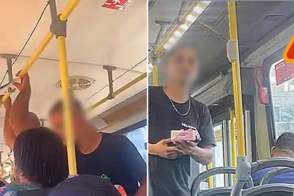 Homem é acusado de agressão em ônibus