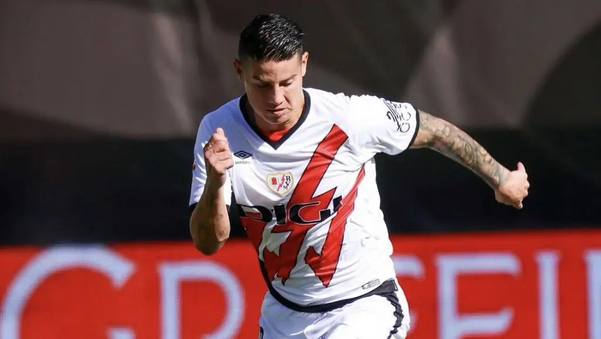 James Rodríguez pelo Rayo Vallecano