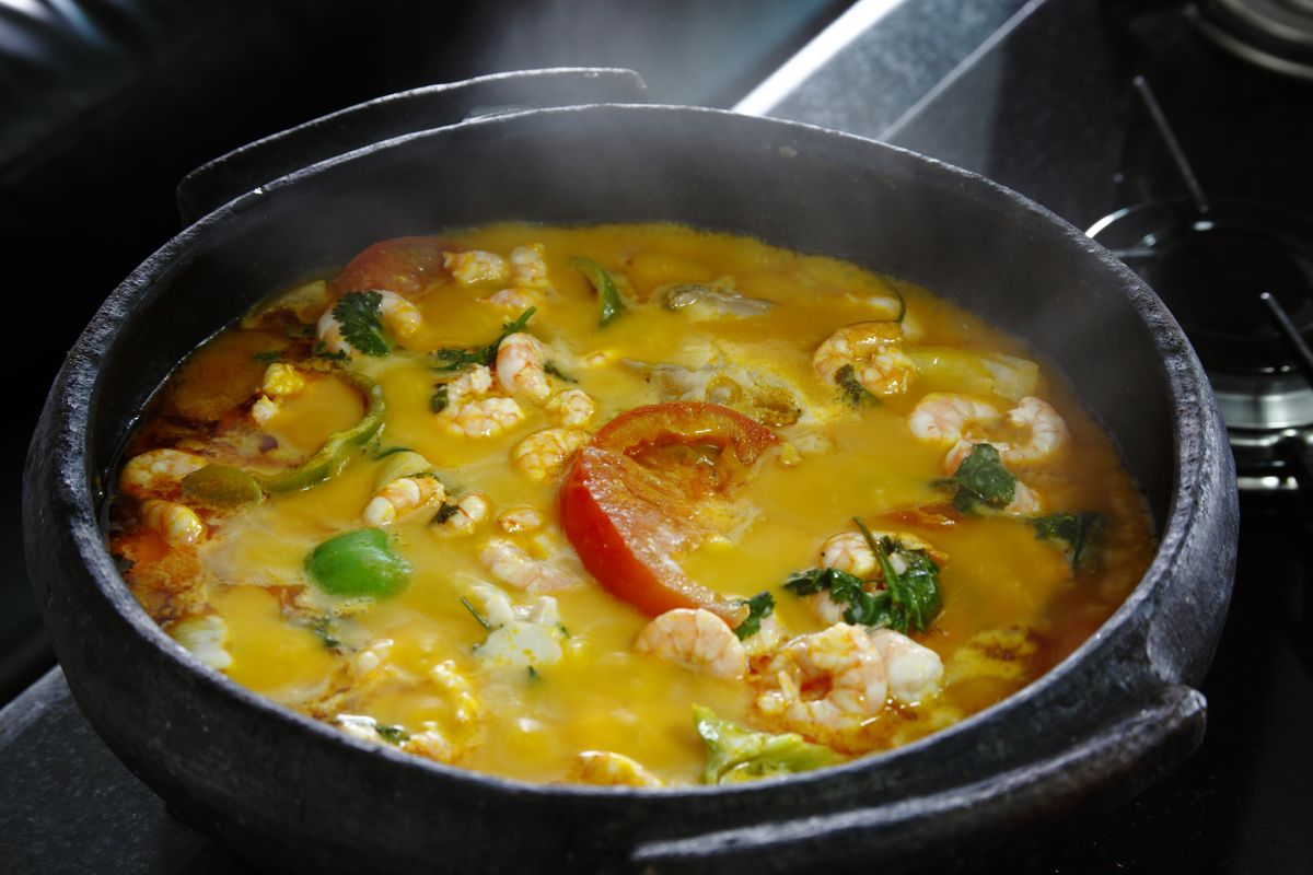 Moqueca de camarão