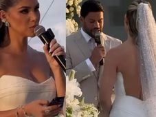 Imagem - Hulk e Camila Ângelo renovam votos em segundo dia de casamento de R$ 20 milhões