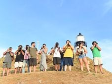 Imagem - Amantes da fotografia se reúnem no Farol da Bahia para celebrar Dia do Fotógrafo